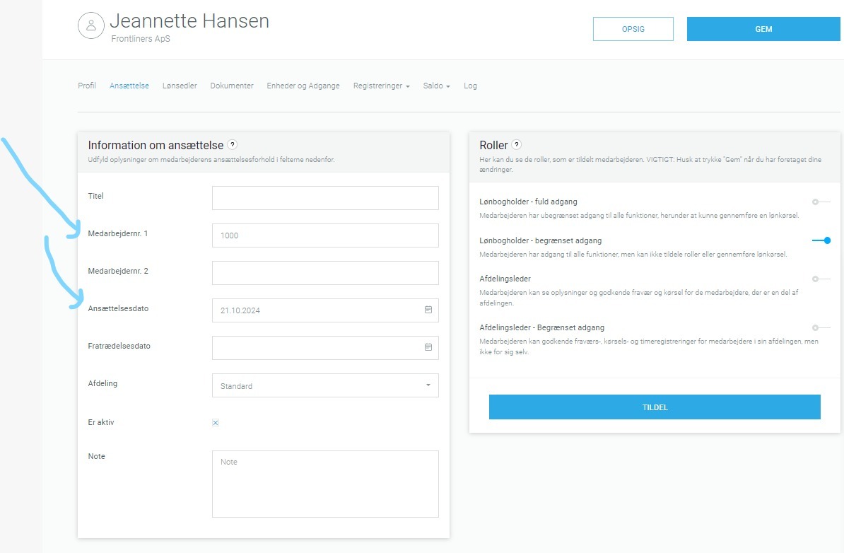 Zenegy Employment and role